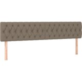  s oprugama i madracem smeđesivi 120 x 190 cm od tkanine | shoptok.hr