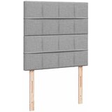  Otomanski krevet s madracem svijetlosivi 90x200 cm tkanine | shoptok.hr