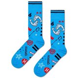 Happy Socks Dokolenke PISCES SOCK Modra Cene