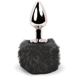 Feelztoys Analni čep - Bunny, črn Cene