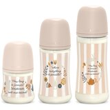 Suavinex Wonderland SX Pro Physiological Anti-Colic steklenička za dojenčke L Dense Flow 6 m+ Pink 360 ml | Shoptok.si