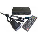 Gembird prijemnik zemaljski, DVB-T2, H.265, rf modulator - GMB-MAT-818T Cene