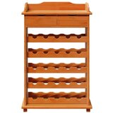 vidaXL Stalak za vino 90x60x30 cm od čvrstog borovog drveta | shoptok.hr
