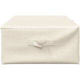  Kutija za pohranu od tkanine 70 x 40 x 18 cm krem | shoptok.hr