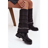 Boto women's insulated boots with beads black irvette | ePonuda.com