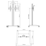 EDBAK Profesionalno TV stojalo TRV-100 - | Shoptok.si