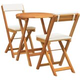  Vrtni set za objed 3 pcs Prirodna nafta Čvrsto drvo akacije | Eponuda.com
