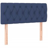  Krevet s oprugama i madracem plavi 120 x 190 cm od tkanine | shoptok.hr