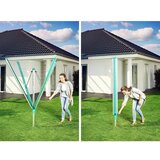 Leifheit Vrtna sušilica za rublje u srebrnoj boji 60 m Linomatic 600 Deluxe Cover – | shoptok.hr
