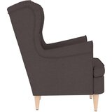  fotelj, blago, temno rjava | Shoptok.si