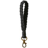 INF Ročno tkana verižica za ključe Black, (21741422) | Shoptok.si