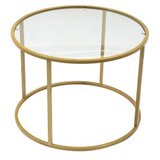 Hanah home berlin - gold 60 gold coffee table | ePonuda.com