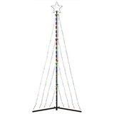 vidaXL LED božićno drvce 339 LED šarenih 187 cm | shoptok.hr