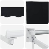  Povlačivi tende Crna 300 x 250 x 165 cm | shoptok.hr