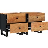  Noćni ormarići 2 kom 40 x 33 x 46 cm masivno bagremovo drvo | shoptok.hr
