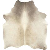  Preproga iz prave goveje kože 150x170 cm bež | Shoptok.si
