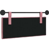  Držeće uzglavlje Zidne Ružičasta 110 x 55 x 7 cm Baršun - Ružičasta 100 cm bez LED | shoptok.hr