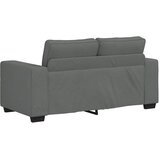  Dvodijelni set sofa s jastucima, tamno siva tkanina | Shoptok.si