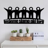 Wallity zidna dekoracija insieme 3, 60 x 26 cm, crna | ePonuda.com