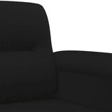  3-dijelni set sofa s jastucima crni od mikrovlakana | shoptok.hr