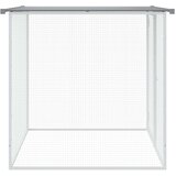  Kavez za kokoši s krovom svjetlosivi 103 x 98 x 90 cm čelični | shoptok.hr