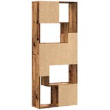  Regal za knjige boja starog drva 67x24x161 cm konstruirano drvo | shoptok.hr