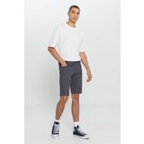 Altinyildiz classics Men's Anthracite Slim Fit Slim Fit Dobby Dobby 100% Cotton Casual Chino Shorts. | Shoptok.si