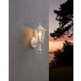 Eglo laterna 5 spoljna zidna lampa/1, e27, senzor, bela | Eponuda.com