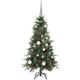 vidaXL Umetno Zložljivo Božično Drevo Zelena 120 cm PE in PVC | Shoptok.si