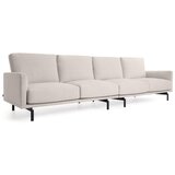 Kave Home Bež sedežna garnitura iz šenilje 334 cm Galene – | Shoptok.si