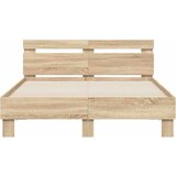  Krevetna konstrukcija Sonoma 137 x 190 cm Konstruirano drvo | shoptok.hr