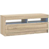 vidaXL LED TV kabinet Hrast sonoma Konstruirano drvo - Hrast sonoma | shoptok.hr