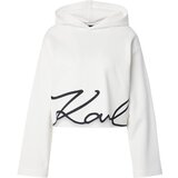 Karl Lagerfeld Sweater majica crna / bijela Cijene