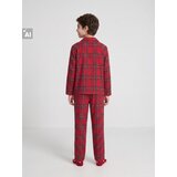 Sinsay Pamučna dvodijelna pidžama s božićnim motivom | shoptok.hr