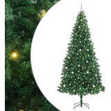 vidaXL Umjetno božićno drvce Zelena 300 cm PVC, metal i plastika | shoptok.hr
