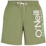 O'neill Kratke kopalne hlače 'Original Cali 16' oliva / bela | Shoptok.si