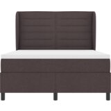  Box Spring postelja z vzmetnico temno rjava 140x200 cm tkanina, (22052101) | Shoptok.si