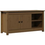Maison Chic TV omarica - TV stojalo - Televizijska omarica medeno rjava 103x36,5x52 cm trdna borovina, (21700918) Cene