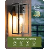 EDISHINE zunanja stenska svetilka s senzorjem gibanja IP44 | Shoptok.si