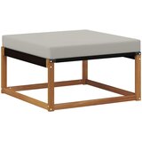  Set vanjskih sofa 5 kom. Prirodna i svjetlosiva | shoptok.hr