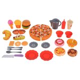 ISO TRADE set brze hrane za igru s pizzom na čičak, 42 dijela | shoptok.hr