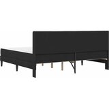  Okvir kreveta s madracem s uzglavljem Crna 180 x 200 cm Baršun | shoptok.hr