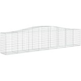  Lučne gabionske košare 4 kom 400x50x80/100 cm pocinčano željezo Cijene