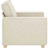 vidaXL Kavč fotelj iz lana 60 cm | Shoptok.si