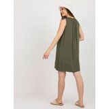 Och Bella Dress-TW-SK-BI-89923.29-khaki | Shoptok.si