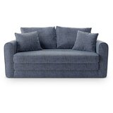 Micadoni Prašno modra raztegljiva sedežna garnitura 158 cm Lido – | Shoptok.si