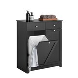SoBuy kopalni&amp;scaron;ka omarica s stojalom, 2 predaloma in 2 vrečkama, črna, 78x38x90 cm, BZR33-II-SCH, (5000053641) Slike