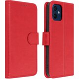 AVIZAR Folio Case iPhone 12 / 12 Pro z držalom za kartico - rdeca, (20616304) Cene