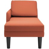  Počivaljka od samtana tkanine s jastukom crvena narančasta | shoptok.hr