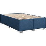 vidaXL Krevet s oprugama i madracem plavi 120 x 190 cm od tkanine | shoptok.hr